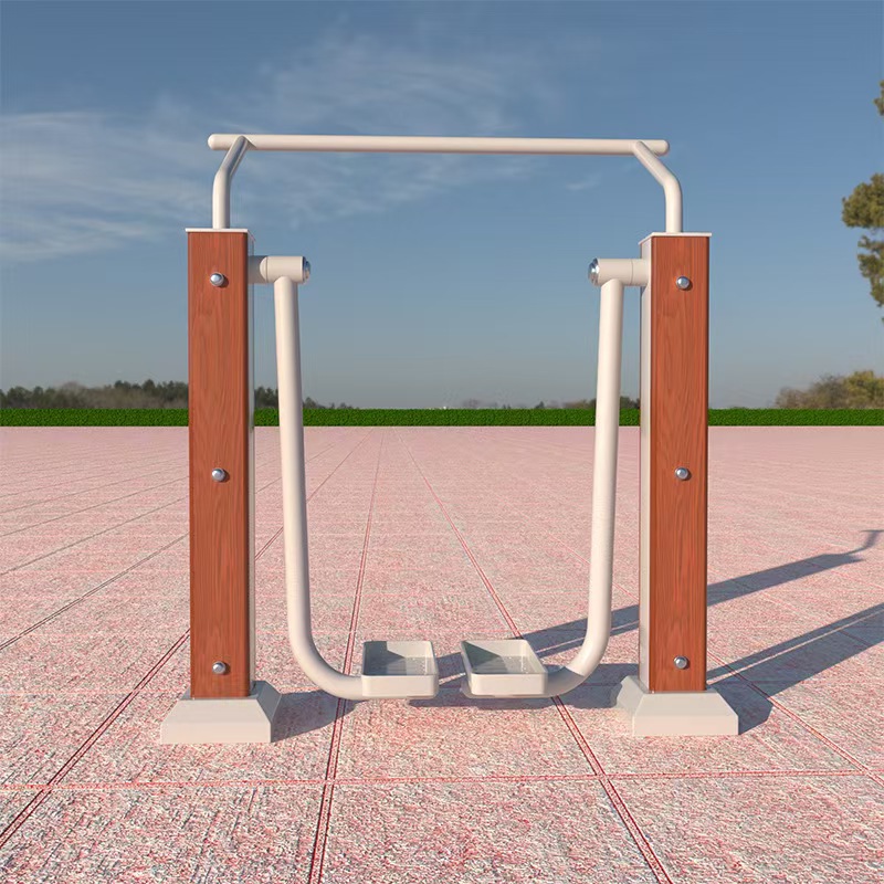 Nuevo estándar nacional al aire libre equipo de acondicionamiento físico de plástico y madera camino de acondicionamiento físico multifuncional integrado equipo de acondicionamiento físico de ancianos equipo de entrenamiento