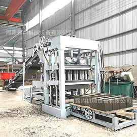 小型免烧水泥制砖机全自动空心免烧砖机路沿石砖机图片价格