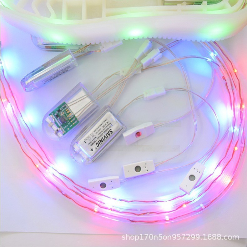Luz LED Recargable USB para Calzado USB de PVC Recargable USB para Calzado y Mochilas