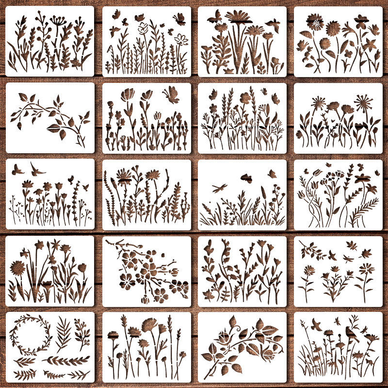 꽃과 식물 20개 [15*12cm] HH-CP-11