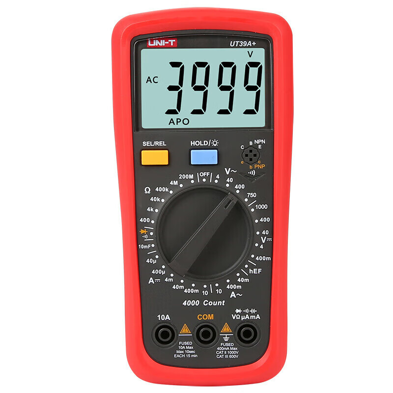 UID UNI-T UT39A + multímetro digital anti-combustión anti-falso multímetro digital