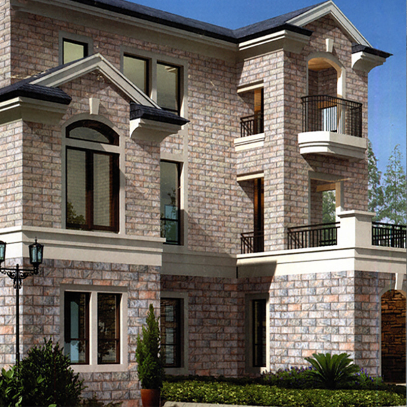 Wall brick Culture Stone 100*280 Imitate thickening Natural stone Mushroom villa Dado Imitation marble ceramic tile