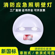 消防应急壁灯壁挂式照明灯走廊过道消防应急灯安全出口LED照明灯