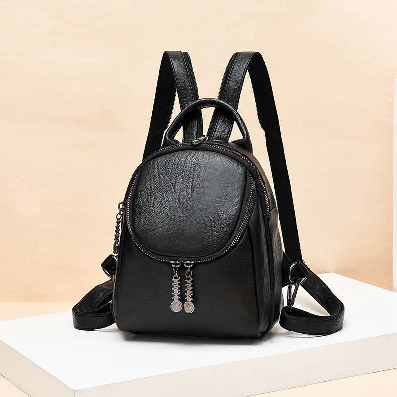 Mochila de mujer, mochila de viaje práctica, mochila de dos usos, gran capacidad, mochila de hombro para madres, nuevas bolsas de mediana edad.
