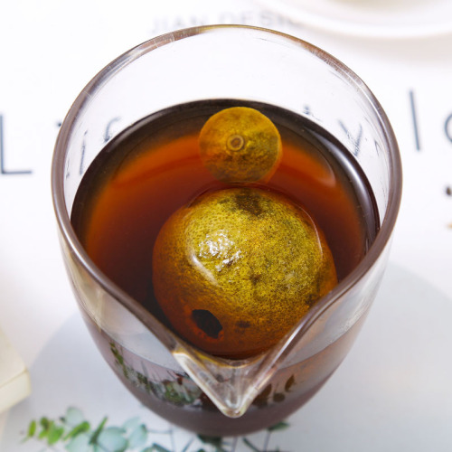 Supply Xinhui Xiaoqinggan, bulk tangerine peel, Pu'er tea, Mandarin Pu'er tea, source manufacturer wholesale ripe tea, Xiaoqinggan tea