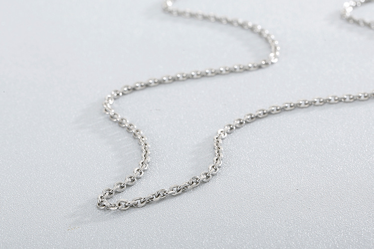 18g Weight PVD Coated Gold Plating Process 18K Real Gold Plated Plating Material Necklace Classification 304 Stainless Steel Chain Material Wedding, Travel Occasion 304 Stainless Steel Material Geometric Pattern Women'S Gender Fashion Style Waterproof Non Tarnish Craft PVD Coated 18K Gold Plated Geometric Titanium Steel Fashion Waterproof Non Tarnish Titanium Steel Necklace 14