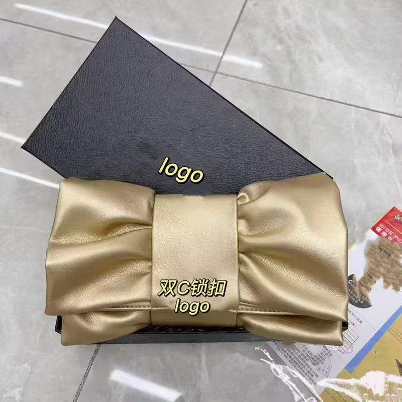 晚宴风withbox气质高级感手拿包包蝴蝶款DIY锁扣斜跨链条单肩包|undefined