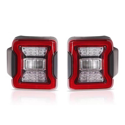 Suitable for Jeep 18-26 JL Wrangler rear lights, LED tail lights, original factory style, available in European and American specifications