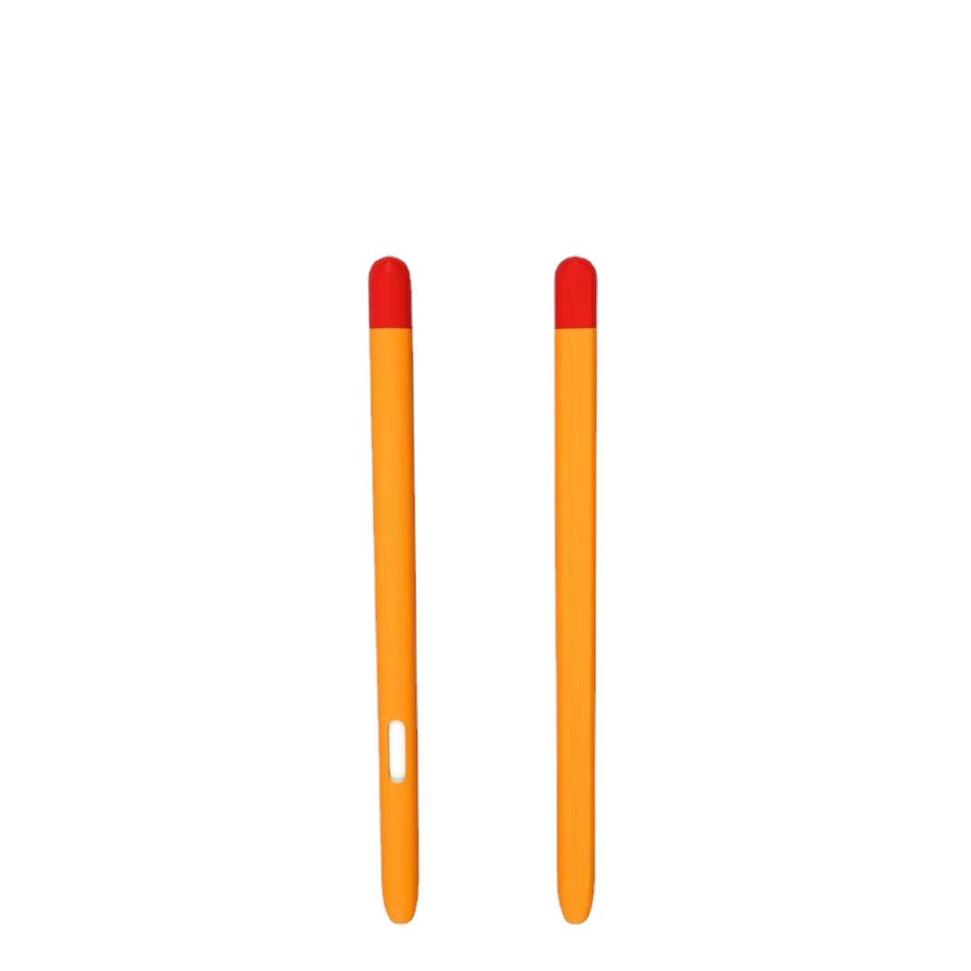 Adecuado para Samsung Galaxy caja de lápiz Galaxy Tab S7 S8/8 +/S9 + caja de lápiz de color de contraste de silicona