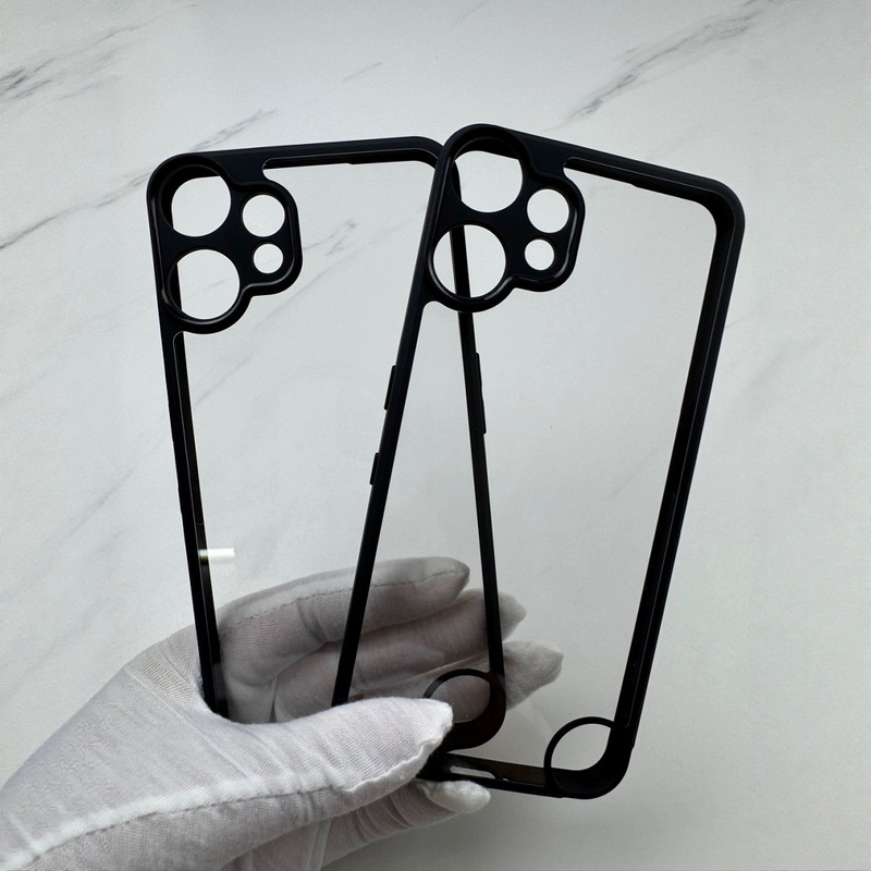Suitable for Nothing Phone Cmf 2Pro Tpu+Pc Mobile Phone Case Fine Hole Transparent Frosted Protective Cover