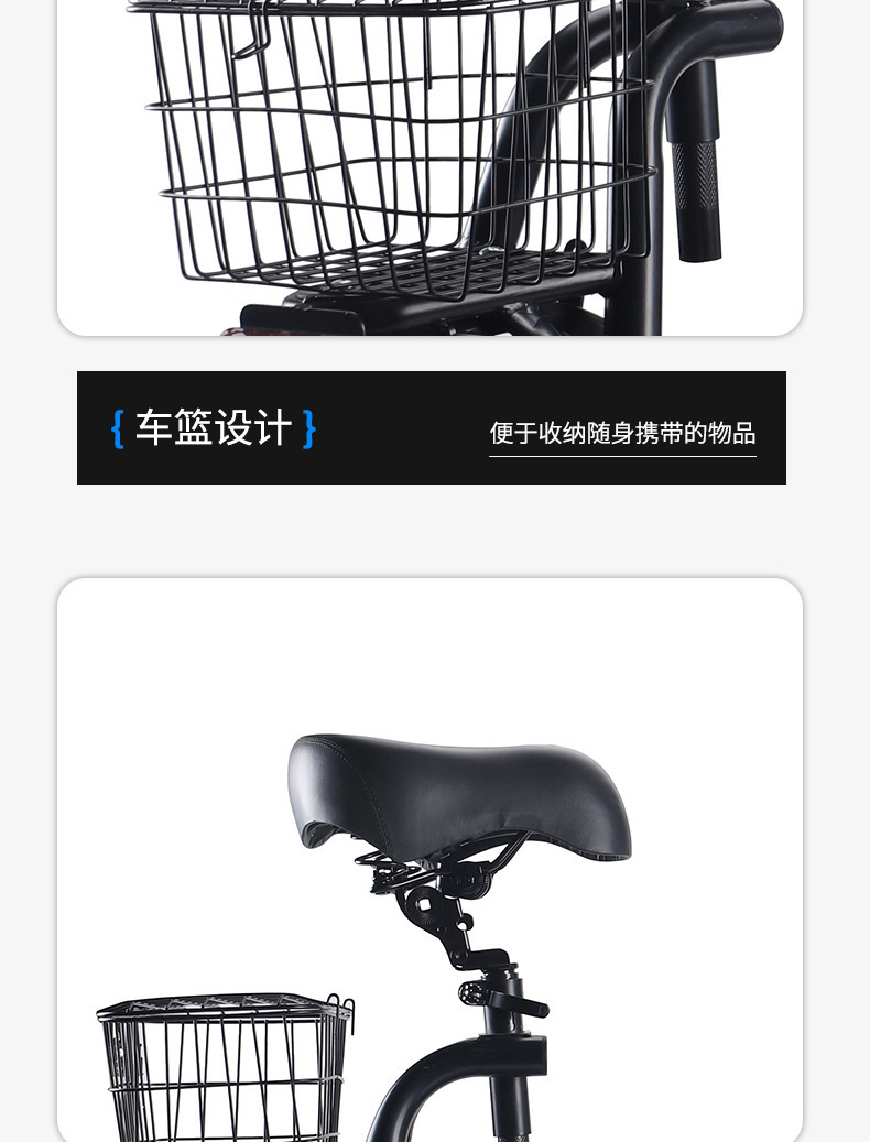 Cross-border small Harley adult electric car electric scooter foldable battery car mini portable two-wheeled scooter