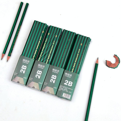 Pencil for 2B exam for primary school students, HB writing pencil for children, non-toxic lead-free pencil set for wholesale