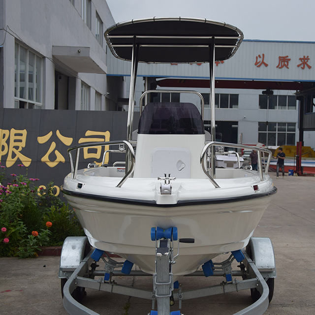 4.8 meters 5-seat FRP boat luxury cruise ship professional fishing boat fishing boat fishing boat Luya boat
