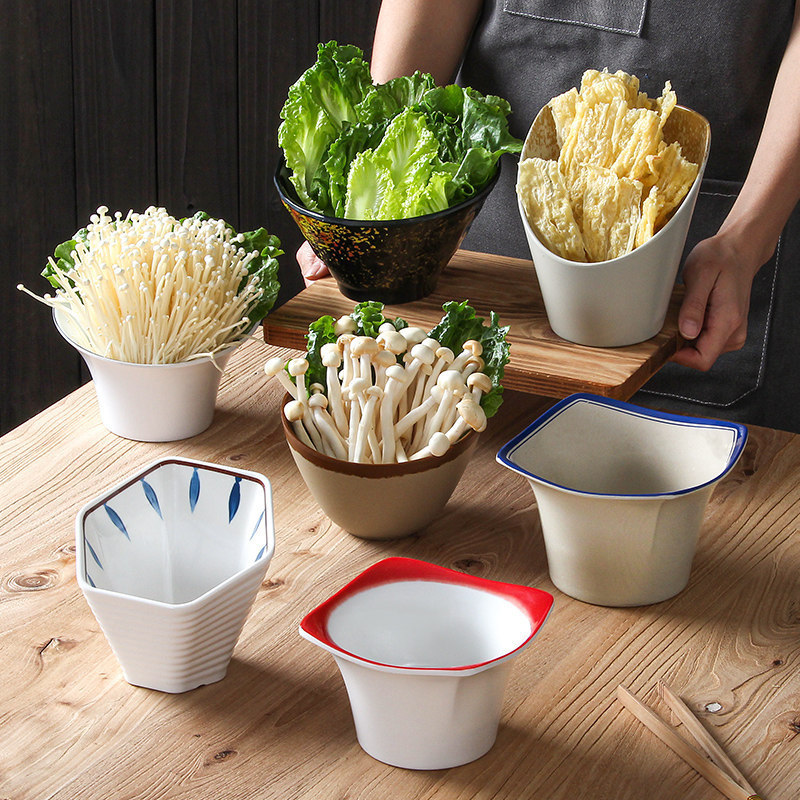 Melamine Tableware Set, Hot Pot Side Dishes, Serving Bowls, Vegetable Buckets, Commercial Restaurant Buffet Restaurant Seasoning Bowls, Plastic Bowls Melamine Tableware Set, Hot Pot Side Dishes, Serving Bowls, Vegetable Buckets, Commercial Restaurant Buffet Restaurant Seasoning Bowls, Plastic Bowls