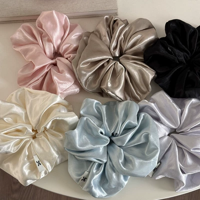 Saç üçün rezinlər – Solid Color Hair Accessory