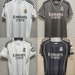 レアル・マドリード ホーム＆アウェイ ファンバージョン 刺繍入りサッカーユニフォーム レアル・マドリードジャージ トレンドスポーツ