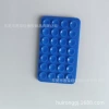 28 double -sided suction cups deep blue