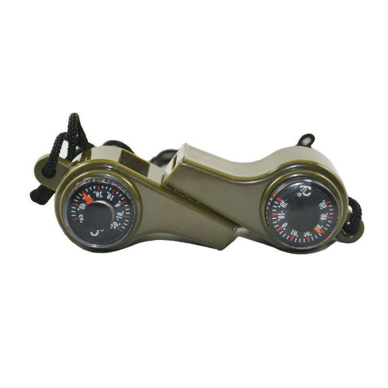 Outdoor Multifunctional Three-In-One Whistle, Life-Saving Whistle with Compass Thermometer, Competition Referee Whistle Manufacturer