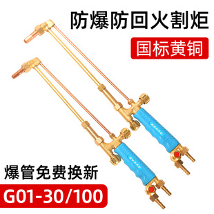 Anti-tempering isobaric cutting gun 30/100 type air cutting gun oxygen acetylene cutting gun cutting tool gas liquefied gas cutting torch
