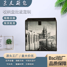 无纺布布艺定制收纳盒家用床底收纳箱手办盒小卡可印logo衣柜