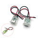 Type-C base 2P glue injection belt lamp direct pressure desk lamp modification DIY electric car car oval belt line charging