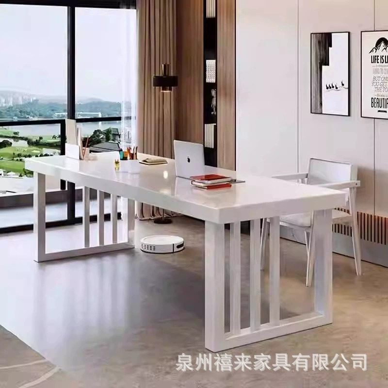 Скандинавский стол из цельного дерева, компьютерный настольный компьютер, простой письменный стол, простой современный учебный стол, домашний сосновый стол