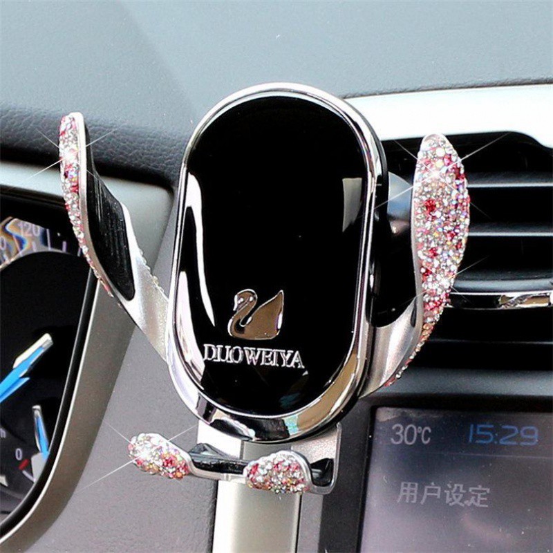 HGC 자동차 전화 홀더 스마트 센서 2021 신차 내비게이션 자동 센서 지원 프레임 흡입 컵