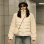 新款气质秋冬立领棉服