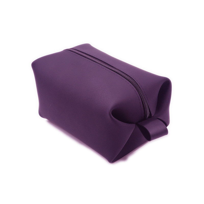 Neceser de Silicona Portátil Impermeable de Gran Capacidad para Viajes y Playa