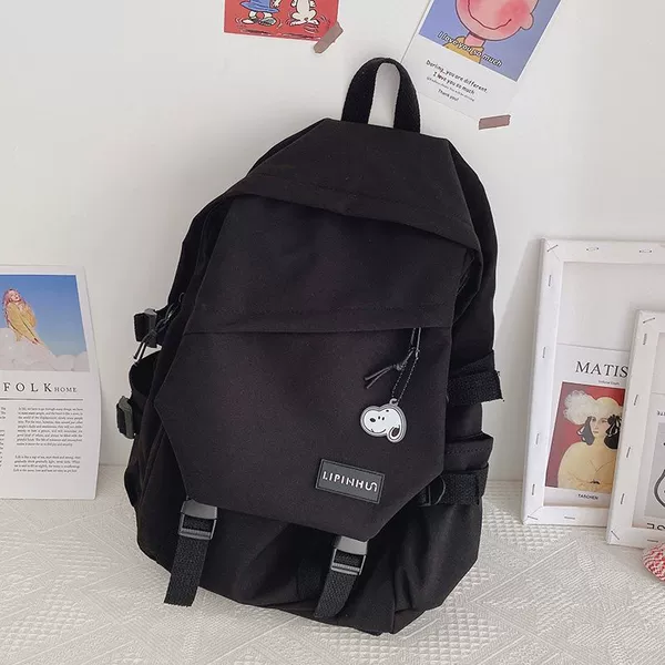 Black +puppy dog hanging chain