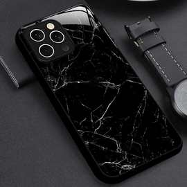 大理石纹路iPhone15promax高端苹果15pro手机壳16/14批发保护套13