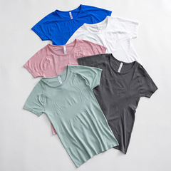 Yoga Top Short Sleeve Swiftly Tech Sports T-Shirt Women Tight Seamless Knit Quick-Dry Yoga Wear