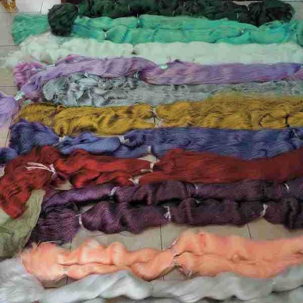 弯型彩虹大红亮片曲丝彩虹草绿旋转亮片蓝彩丝深紫彩丝螺纹状金丝