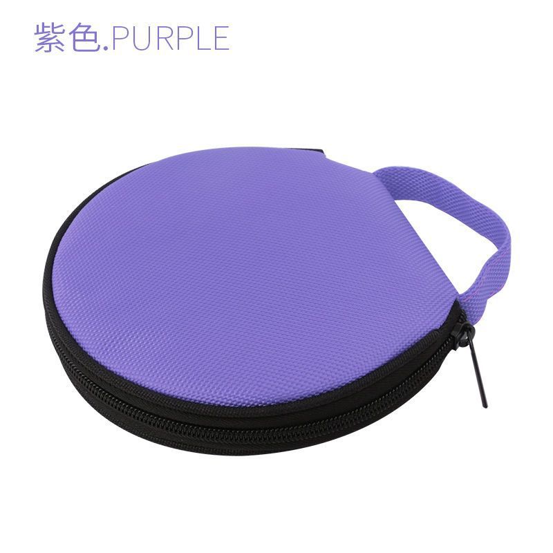 Multimediya və saxlama aksesuarları | Qìchē Car CD Holder - round-cd-bag-purple