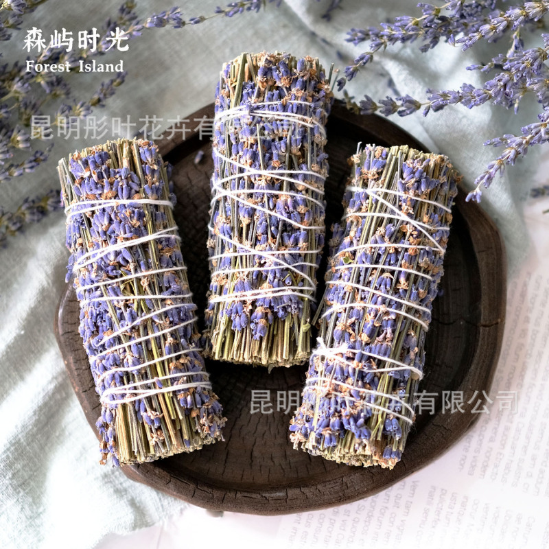 Wholesale Natural Plant Lavender Incense Sticks, White Sage, Cedar, White Sage Bundles, Sacred Wood
