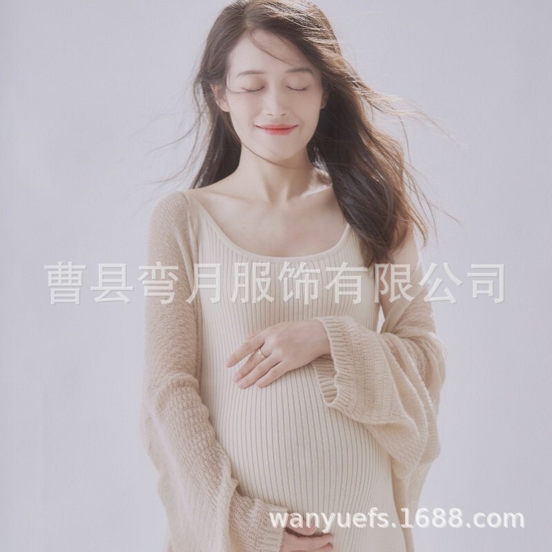 Pregnant women's photography clothing new beautiful style pregnant women's clothing Art Photo clothing pregnant mommy big belly Photo Photo Photo Photo Photo Clothing
