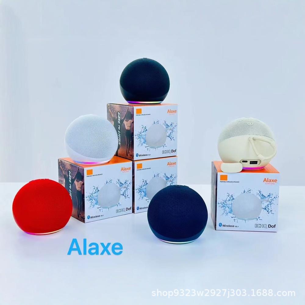Nuevo altavoz inalámbrico Alaxe transfronterizo, soporte de pared, tarjeta de tela, audio pequeño, escritorio, mini subwoofer pesado