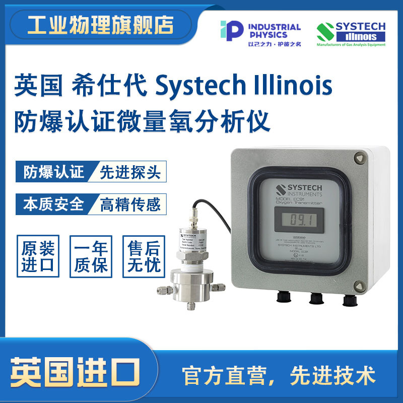 【Systech希仕代】防爆认证 微量氧气分析仪 EC91 工业物理