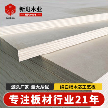 现货18mm桦木板纯白芯板 纯白杨木芯工艺板雕刻板桦木面多层板UV