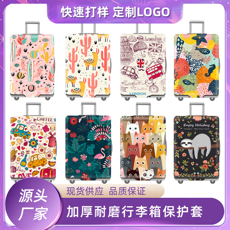Luggage Protective Cover, Dust Cover, Travel Suitcase Cover, Wear-Resistant Smlxl Digital Print 32inch Suitcase Luggage Protective Cover, Dust Cover, Travel Suitcase Cover, Wear-Resistant Smlxl Digital Print 32inch Suitcase