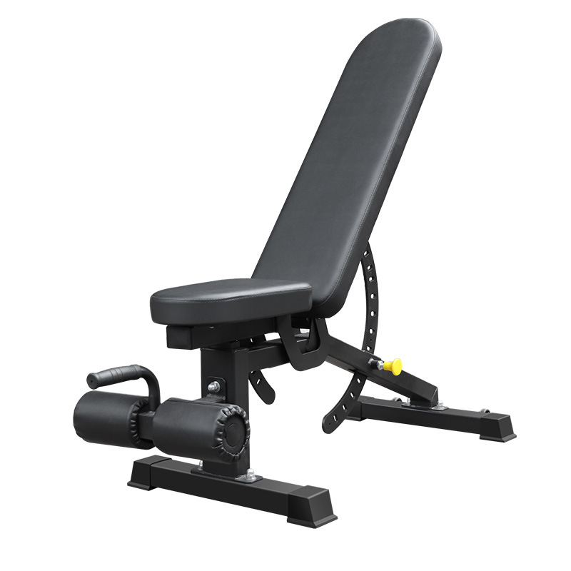 Personalizado multifuncional de cabello de cabello interior equipo de entrenamiento de fitness doméstico conjunto de entrenamiento de taburete de empuje reclinado entrenador de placa reclinada