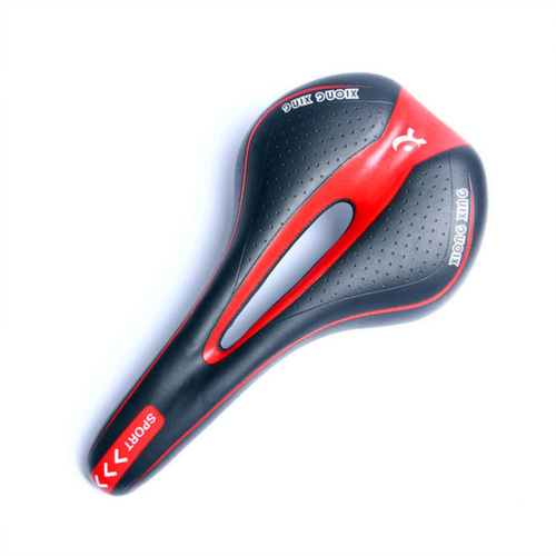 Bike saddle with hollowed-out holes, racing saddle cycling equipment mountain bike seat pad, accessories