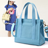 Japanese capacious nylon small bag for leisure, shoulder bag, 2023 collection