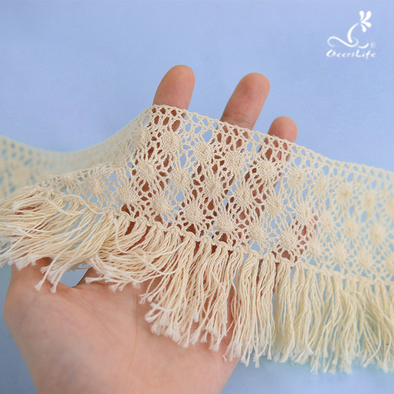 Curtain lace cotton thread home textile clothing decorative…