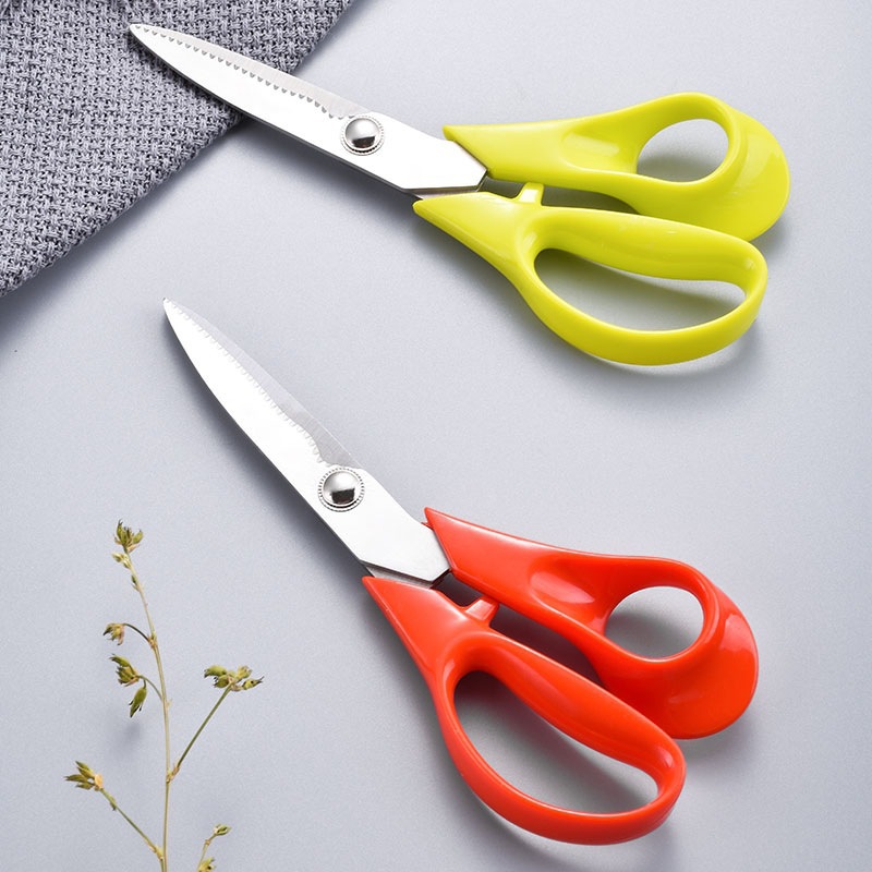 Acero inoxidable herramientas de cocina doméstica tijeras de alimentos potentes ondas engranajes tijeras de hueso de pollo tijeras domésticas multifuncionales