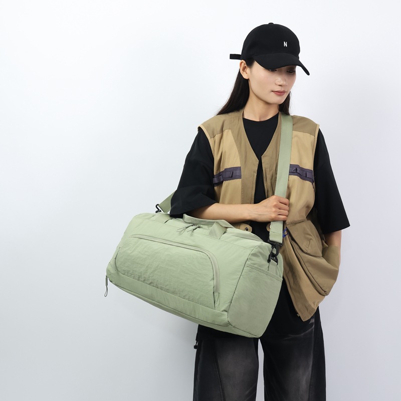 Bolsa de viaje portátil transfronteriza separación seca y húmeda bolsa de hombro de gran capacidad bolsa deportiva de yoga bolsa de fitness bolsa de embarque de moda