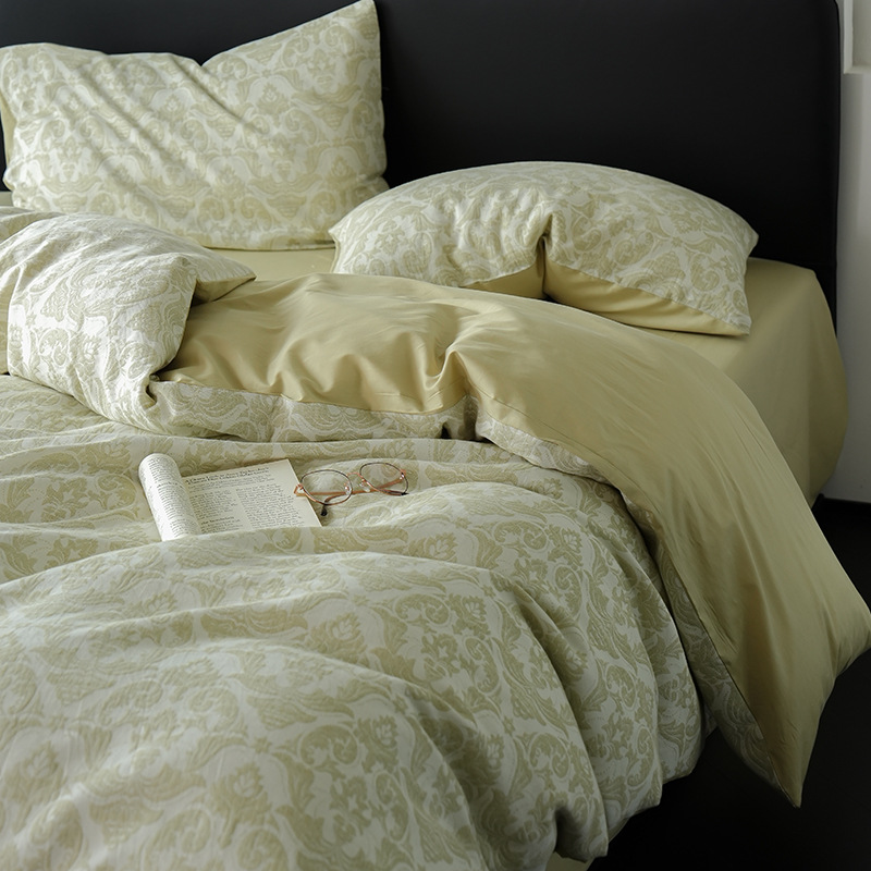 Tres capas de hilo yameng - hierba ligera verde