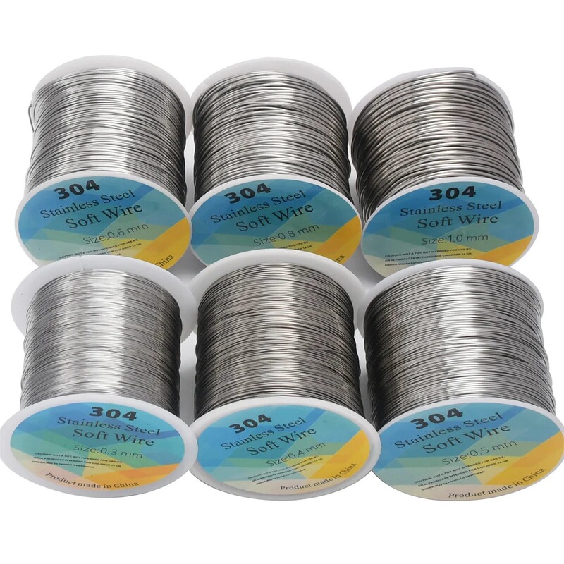 304 Stainless Steel Wire 0.2-1.2mm Soft Thin Stainless Steel Wire Manufacturer Wholesale 304 Stainless Steel Wire 0.2-1.2mm Soft Thin Stainless Steel Wire Manufacturer Wholesale