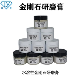 研磨膏;抛光膏;人造磨料