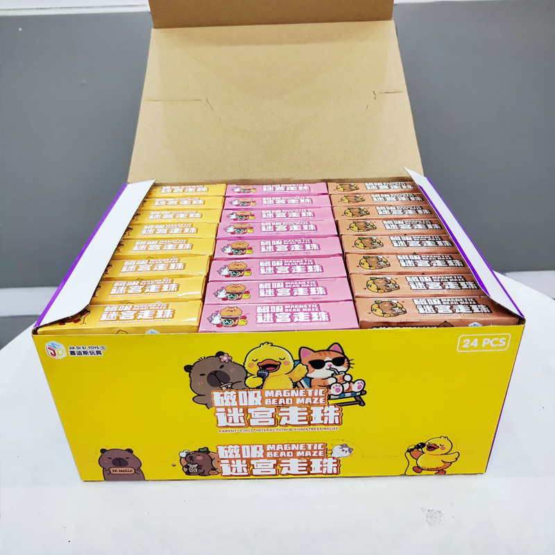 24只磁力迷宫走珠D60手脑协调亲子早教颜色仿真儿童益智玩具批发|undefined